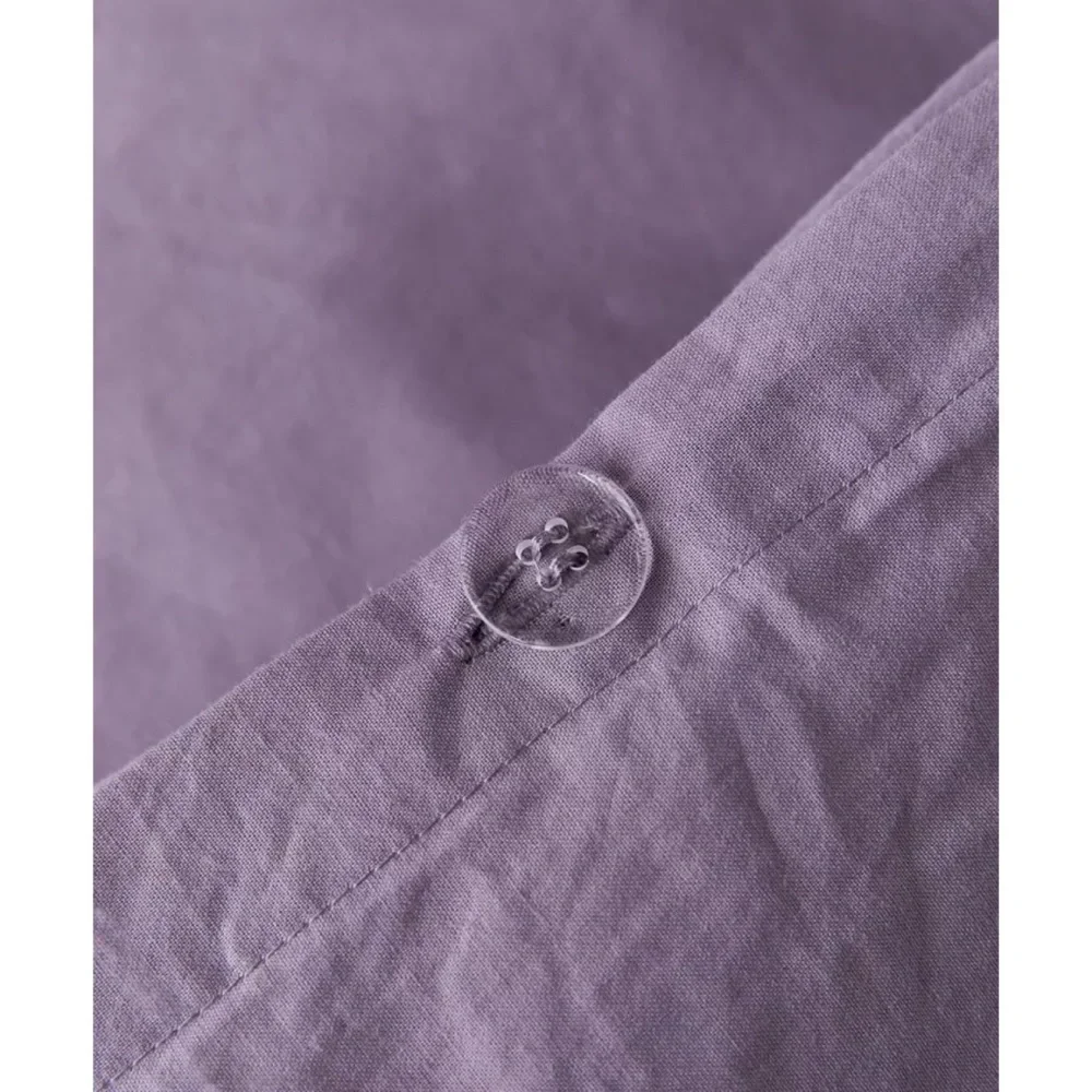 Urban Outfitters Ruffle Cotton Duvet Cover
